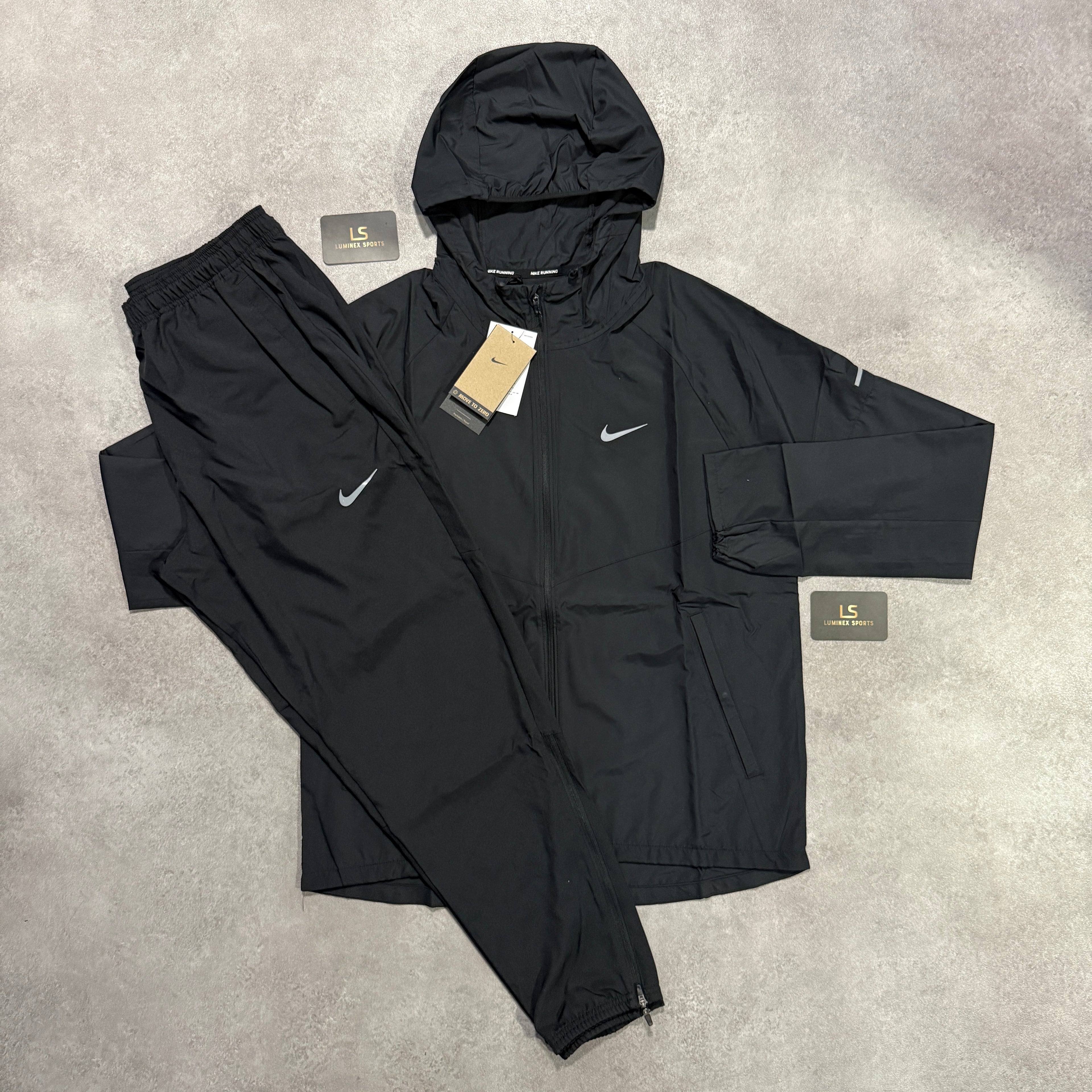 Nike Repel Miler Tracksuit - Black