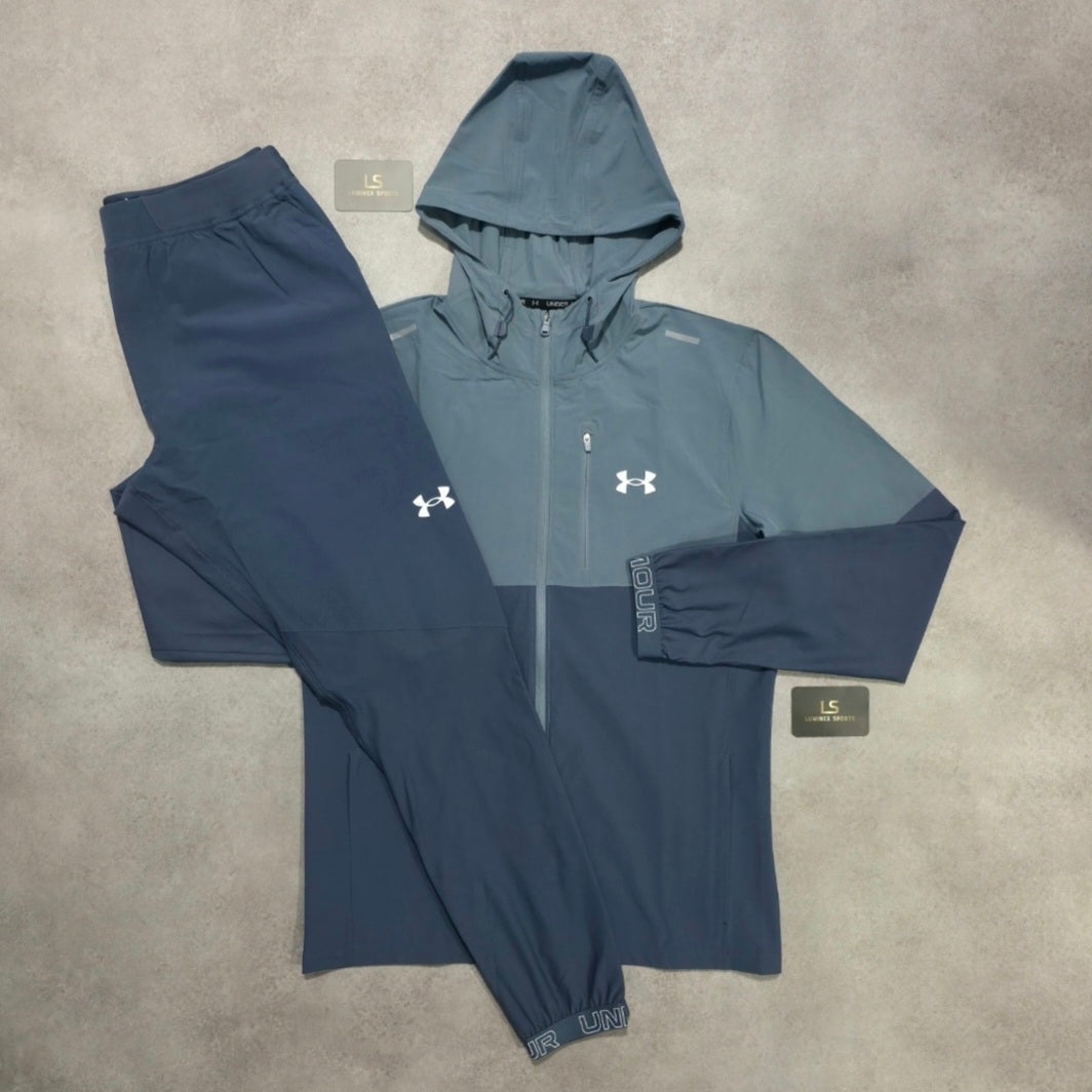 Under Armour Vanish Tracksuit - Ombré Blue/Grey